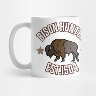 Bison Hunter Mug